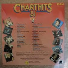 Chart Hits 81 Volume 2 K Tel Vinyl Lp Record Very Good Quality Vg