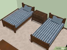 to fit two twin beds in a small room