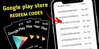 google play redeem code for free