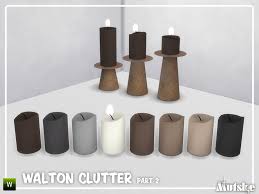 the sims resource walton clutter candle b