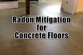 Radon Mitigation In Concrete Cretoseal