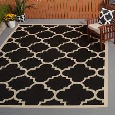 black beige indoor outdoor area rug 5