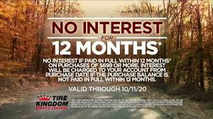 tire kingdom fall savings tv spot