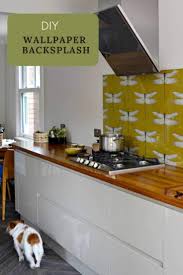Discover prices, catalogues and new features. How To Make A Kitchen Wallpaper Backsplash Splashback Pillar Box Blue