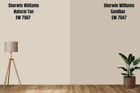 Sherwin Williams Natural Tan Palette