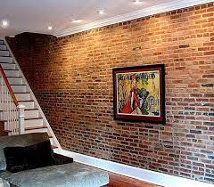 basement wall ideas faux brick walls