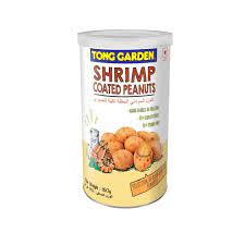 tong garden shrimp coated peanuts 160g