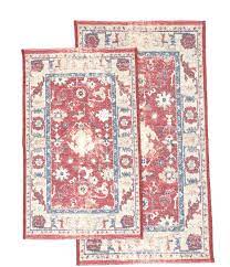 southern living persian woven bath rug