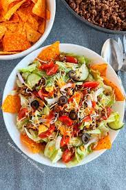 easy dorito taco salad recipe