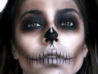 diy skeleton makeup the terrifyingly