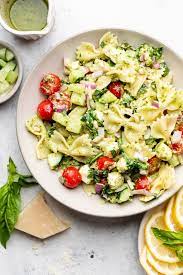 pesto pasta salad all the healthy things