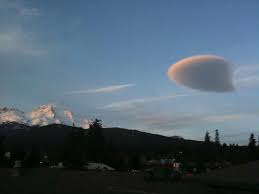 Mount Shasta and Lenticular Cloud - EPOD - a service of USRA