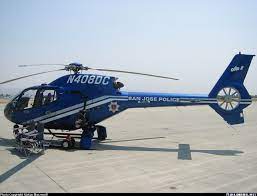 helicopter aircraft police san jose usa