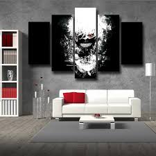 We hope you enjoy our growing collection of hd images to use as a background or home screen for please contact us if you want to publish a black and white anime wallpaper on our site. Buy Tokyo Ghoul Black And White Cool Kaneki Canvas At Best Price Anime Wise
