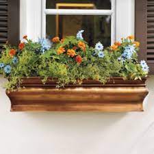 Added to that is our superior craftsmanship. Lena Copper Window Box Copper Window Boxes Flower Boxes Window Box