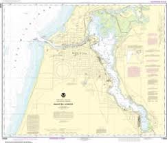 Oceangrafix Noaa Nautical Chart 14938 Manistee Harbor And