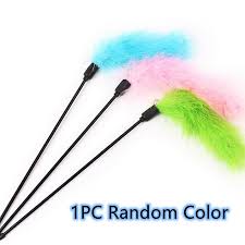 1pc random color turkey feathers tease