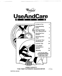 Home » appliance repair help » dryer repair help » whirlpool dryers » whirlpool thin twin belt replacement. Whirlpool Thin Twin User And Care Manual Pdf Download Manualslib