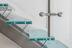 glass stair railings design