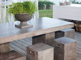 Concrete Dining Table Concrete Outdoor