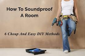 diy soundproofing a room ly an