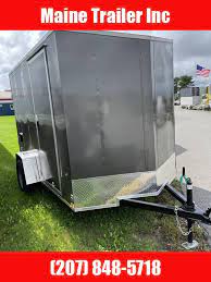 enclosed cargo trailers maine trailer