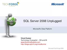 ppt sql server 2008 unplugged
