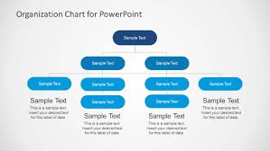 Simple Organizational Chart Template For Powerpoint