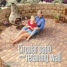 Circular Patio And Retaining Wall