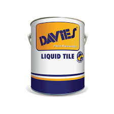 Davies Liquid Tile Topcoat Flat White Davies Paints