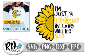 This tool is easy to use: Sunflower In Love With The Sun A Summer Layered Cut File 644287 Cut Files Design Bundles