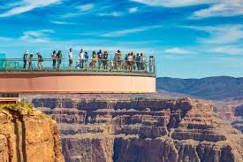 grand canyon west rim with skywalk