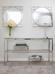 Silver Console Table Silver Display