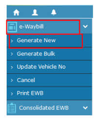 How To Generate Eway Bills On E Way Bill Portal