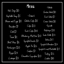 Added steak and corn on the cob. Bloxburg Menu Cafe Sign Bloxburg Decal Codes Cafe Pictures