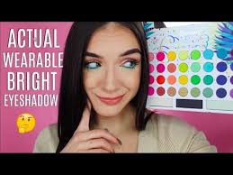 colored eyeshadow tutorial how to