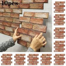3d Mosaic Brick Wall Stickers