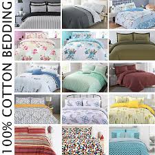 100 Cotton Duvet Cover Quilt Bedding