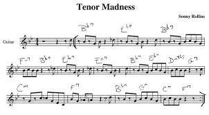 Sonny Rollins Tenor Madness The Jazz Guitar Project
