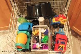 how to clean toys in the dishwasher