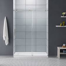 Ove Decors Garland 60 In Shower Glass