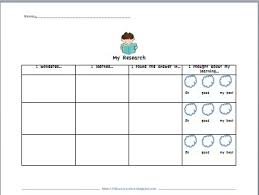 Free printable handwriting paper for kindergarten first grade     I created this animal research report graphic organzier for my first graders   It really helped