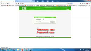 User pass yg berfungsi untuk seri terbaru apa gan ? 2 Password Modem Zte F609 Terbaru 2020 Youtube