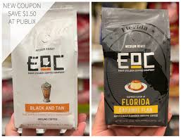 Eight o'clock coffee is the brand line of coffee products currently manufactured by the eight o'clock coffee company, a subsidiary of tata global beverages, which is headquartered in montvale, new jersey; Eight O Clock Coffee I Heart Publix