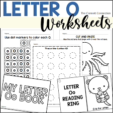 letter o worksheets for letter
