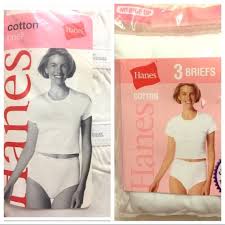 6 Pack Plus Size Hanes Cotton Briefs Underwear Nwt