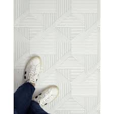 floorpops 12 in w x 12 in l white frey l stick vinyl floor tiles 20 tile 20 sq ft
