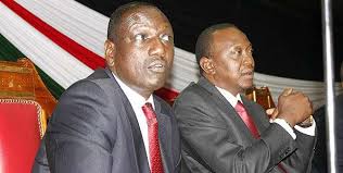 Image result for uhuru and ruto on new budget