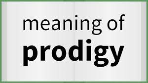 Prodigy | Definition of prodigy - YouTube