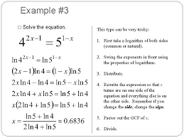 5 6 solving exponential and logarithmic